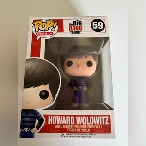 The Big Bang Theory Howard Wolowitz #59 Funko Pop Vinyl Figure NIB